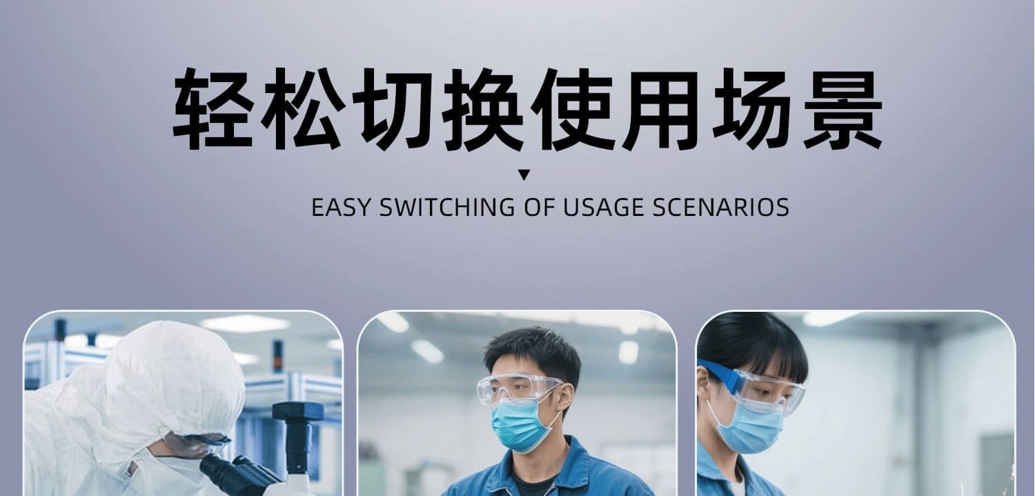 3M 10196 防护眼罩 （透明镜片、防雾、防刮擦、防紫外线）